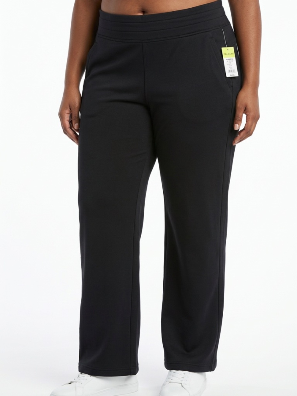 NWT • TEK GEAR • Ultrasoft Fleece Black Wide Leg Pants XXL NWT Cozy Stretch